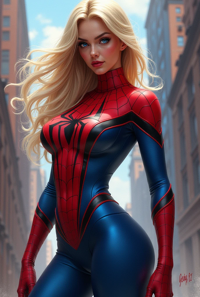 Marvel, Gwen Stacy, Spider man, Big Ass, Big Tits, Costume