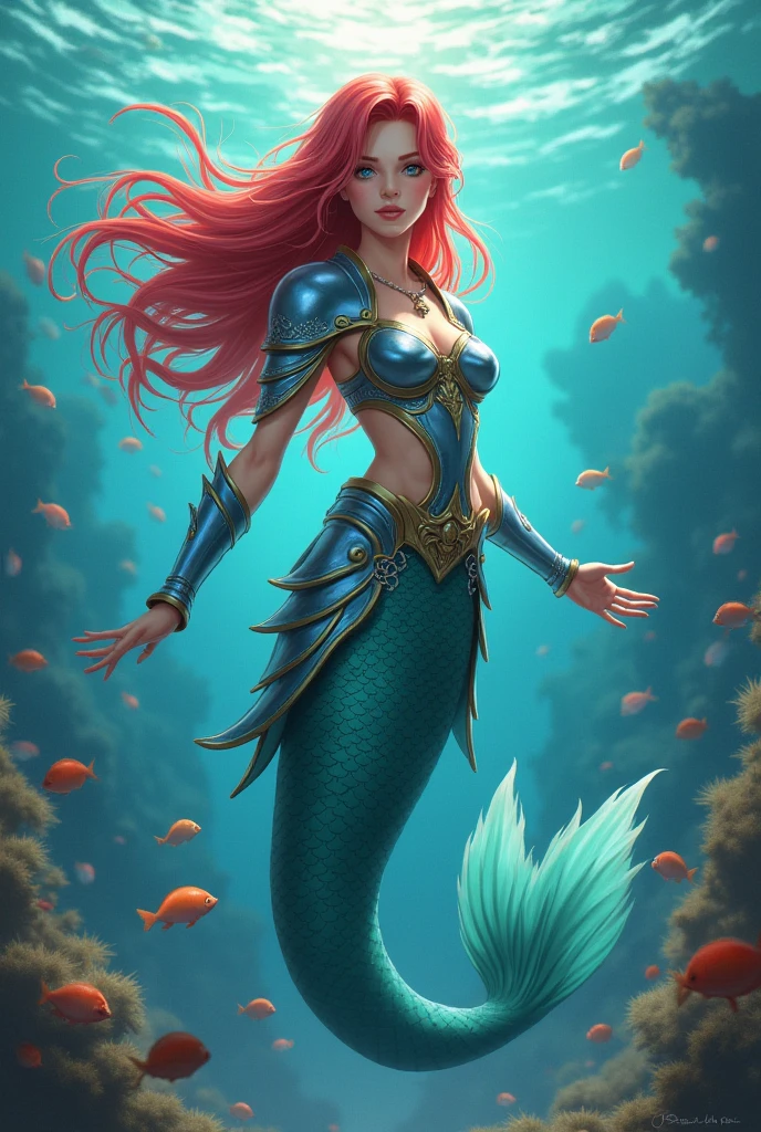 (masterpiece, best quality), intricate details,
1girl, <lora:NamiLoL:0.8> Nami, fishbody, mermaid, scales, tail, water, ocean, waves, orange eyes, yellow green hair,
<lora:add_detail:0.8> <lora:hipoly_3dcg_v7-epoch:0.3> <lora:more_details:0.5>
