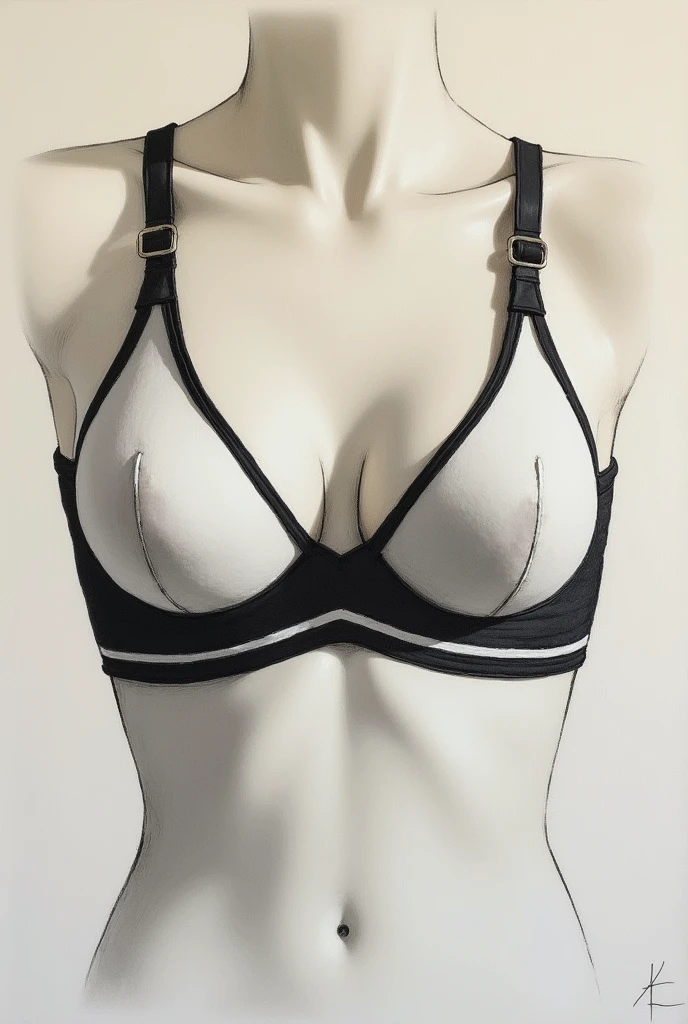 Clear, wet, sexy swimsuit with F cups
