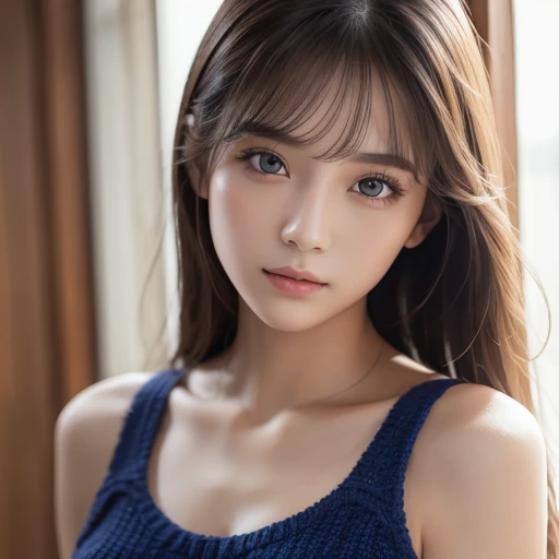 1woman, (Ultra realistic, high res), (highly detailed eyes, highly detailed hair, highly detailed face, highly detailed plump lips), (off shoulder with open breasts), breasts, upper body, caute smile, (best quality:1.4), Raw photo, (realistic, photo-realistic:1.37), professional photography, cinematic light, (fine face: 1.2),fashion model 20 years old, cute, [[[[pure eyes]]]], [[[[closeup]]]], [[[[chest]]]], [[[[neck]]]], [[[[shoulders]]]], perfect eyes, perfect iris, perfect lips, perfect teeth, perfect skin, soft front light, glow, HDR, (muted colors:1.2), Retrato da mulher、white skin、((cabelo Castanho ondas suaves)) Best Blanco Romantico、8k resolution、Frente Illuminada、アメリカの女の子のPortrait、solo、20-year-old、beautiful face、Upper body、medium side cut、beautiful black hair、beautiful little face woman, solo,　black theme,　look at the audience,one woman, It&#39;s real, Wolfsan-6500-V1.3, anime、animeスタイル、beautiful diamond eyes、20 year old american girl、swimsuit、portrait beautiful detailed woman, very detailedな青い顔, Reality, beautiful narrow blue eyes, huge file size, Super detailed, High resolution, very detailed, highest quality, masterpiece, An illustration, very detailed, ticker, Unite, 8K painting wallpaper, fine, fine details, masterpiece, highest quality, Hvery detailed ticker uniform 8K wallpaper, face light movie lighting、cuteブラウス, dark background, oil, masterpiece, diffused soft film lighting, Portrait, highest quality (perfect face:1.4),stunning girl pictures,(8K and、photorealistic:1.25) 、(lip gloss、eyelashes、shiny face、shiny skin、highest quality、超High resolution、Depth of the bounds written、chromatic aberration、caustic road lighting、natural shading、sexy 1girl, Extremely cute, Amazing face and eyes, (Beautiful lovely smile), (extremely detailed beautiful face), bright and shiny lips, (cute bikini:1.3), (very elaborate lace bra:1.5), smooth skin, super beautiful, attractive, (Best Quality:1.4), (hyper quality), (Ultra-detailed), (hyper-realistic, Photorealsitic:1.37), Authentic skin texture, complex details, extremely detailed CG unified 8k wallpaper, RAW Photos, professional photograpy, Cinematic lighting, coast, sea, palm trees,masterpiece, best quality, high quality, High definition, High quality texture, High quality shadow, high detail, beautiful detailed, finely detailed, extremely detailed cg, detailed texture, a realistic representation of the face, realistic, colorful, delicate, Cinematic Light, sidelighting, Lens Flare, Ray tracing, sharp focus, (intrica