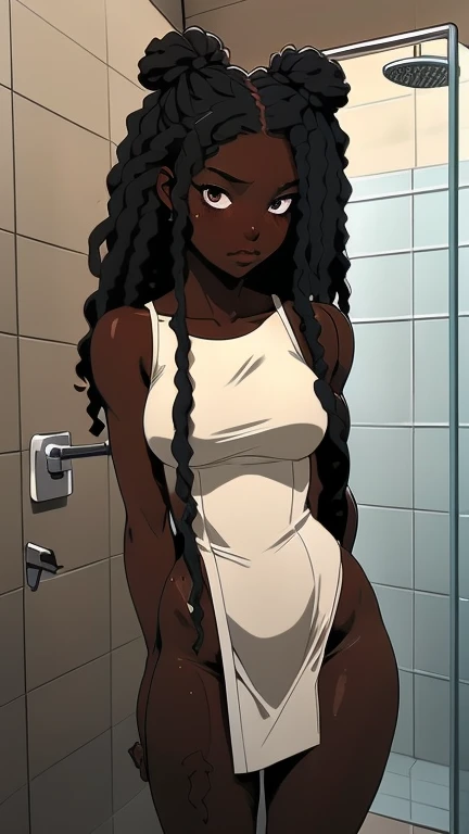 bsqam,1girl,(dark skin:1.2),masterpiece, expensive quality, very_expensive_solve, big_file size, full color,(completely nude:1.2),pussy,niplles,(vaginal sex:1.4),( kid:1.4),(flat chest),