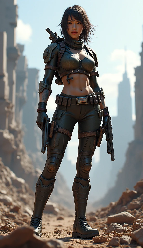 (Fehgalvao dressed as a stormtrooper ), action scene, standing in a desert landscape, immersive background, volumetric sand, global illumination, intense lighting, (weathered armor), (battle-scarred), dramatic lighting, (gritty:1. 5), (hyper-realistic:1. 4), (4k, digital art, masterpiece), High detail digital painting, realistic, (top quality), (dynamic shadows), (best concept art), ultra high resolution, highly detailed digital artwork, physically-based rendering, realistic yet stylized, muted colors, f2. 0 lens, gritty palette, unexpected twist.