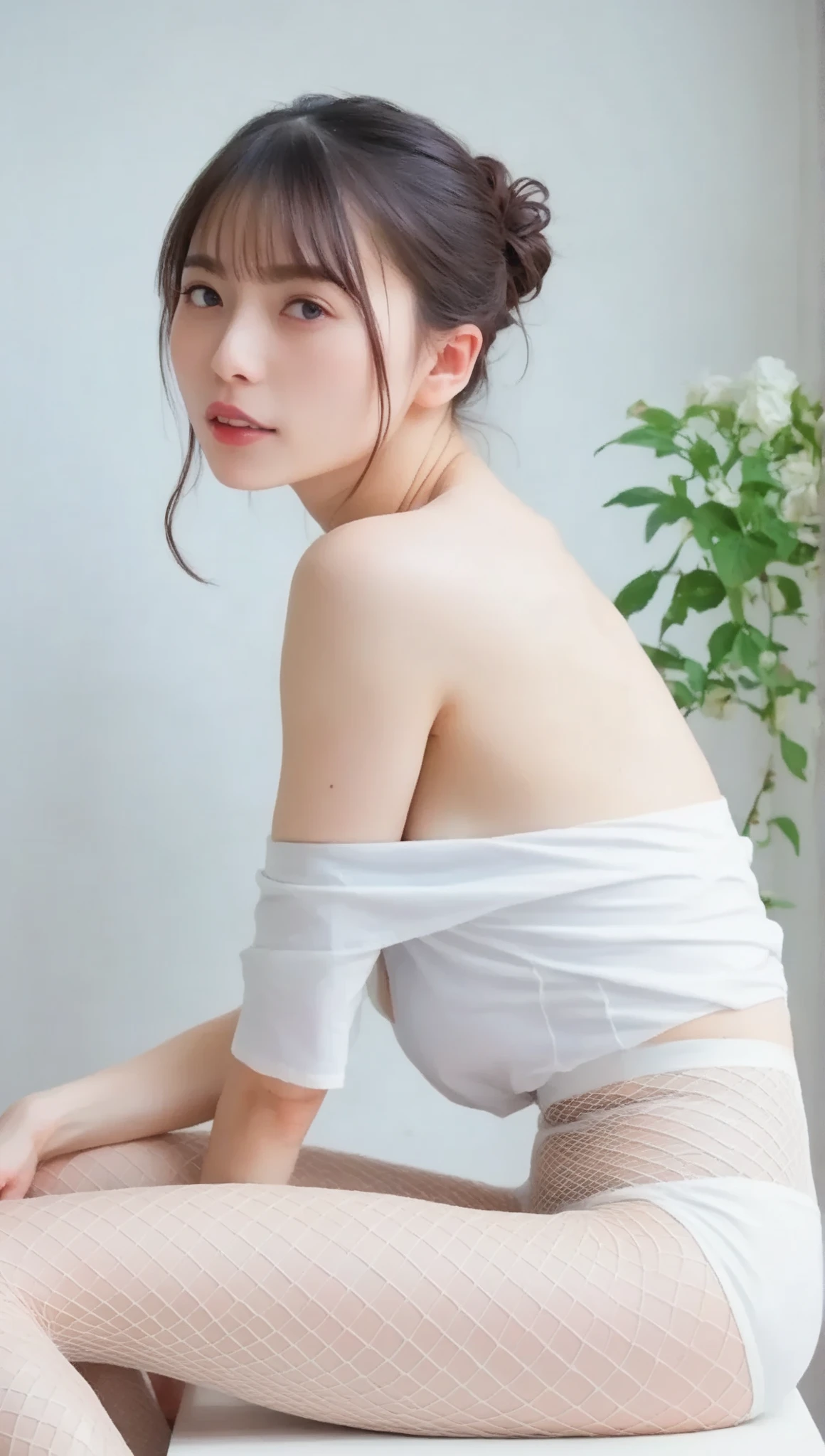 (masterpiece:1.3), (8K, realistic, Live shooting, best image quality: 1.4), ２０young girl、In Japanese style 、(casual hairstyles:1.2)、super detail face、pay attention to details、double eyelid、chest to chest、sharp focus:1.2、cute woman:1.4、light brown hair、highest quality、masterpiece、ultra high resolution、(realistic:1.4)、Highly detailed and professional illuminated smile、tight waist、Beautiful woman、(((transparent clothes、not wearing underwear、Knee stockings)))、thin、(((troubled face、No panties、no pants、short cut hair、transparent clothes、I can see your nipples、show me your pussy 、My pussy is sticky and wet、Dripping sticky love juice、private parts visible、spread your legs、show private parts、show nipples、cowboy shot 、short hair with twin tails)))、show me your pussy 、show me your pussy 、open thighs、(((tropical island、along the coast、I can see your nipples、show private parts カメラとアイコンタクトをとる、expression of climax、(((climax face、view from below)))、view from below、sticky love juice、transparent clothes