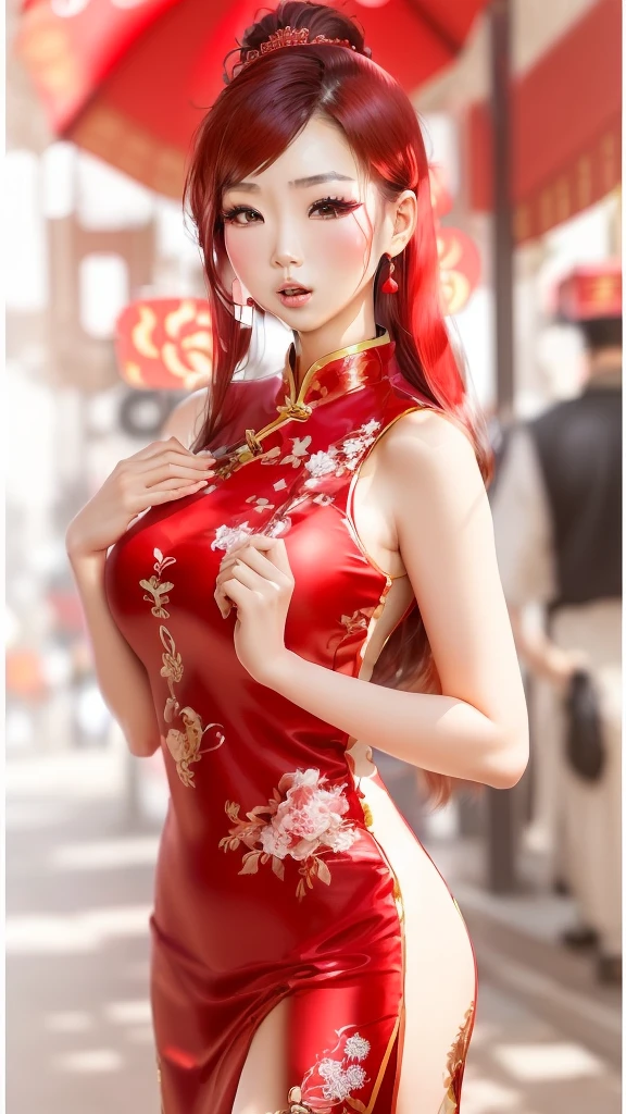 Asian woman in Alafif taking a photo wearing a red dress, wearing a red  china dress, chinese dress, anime girl  cosplay,  china dress, anime  cosplay, elegant glamourous  cosplay, Chinese style, Chinese Costume,  Chinese Girl , Japanese Goddess,  GORGEOUS CHINESE MODEL ,  cosplay, Anime Goddess, Chinese women, Traditional Chinese ,  Dressed in ancient Chinese clothes 