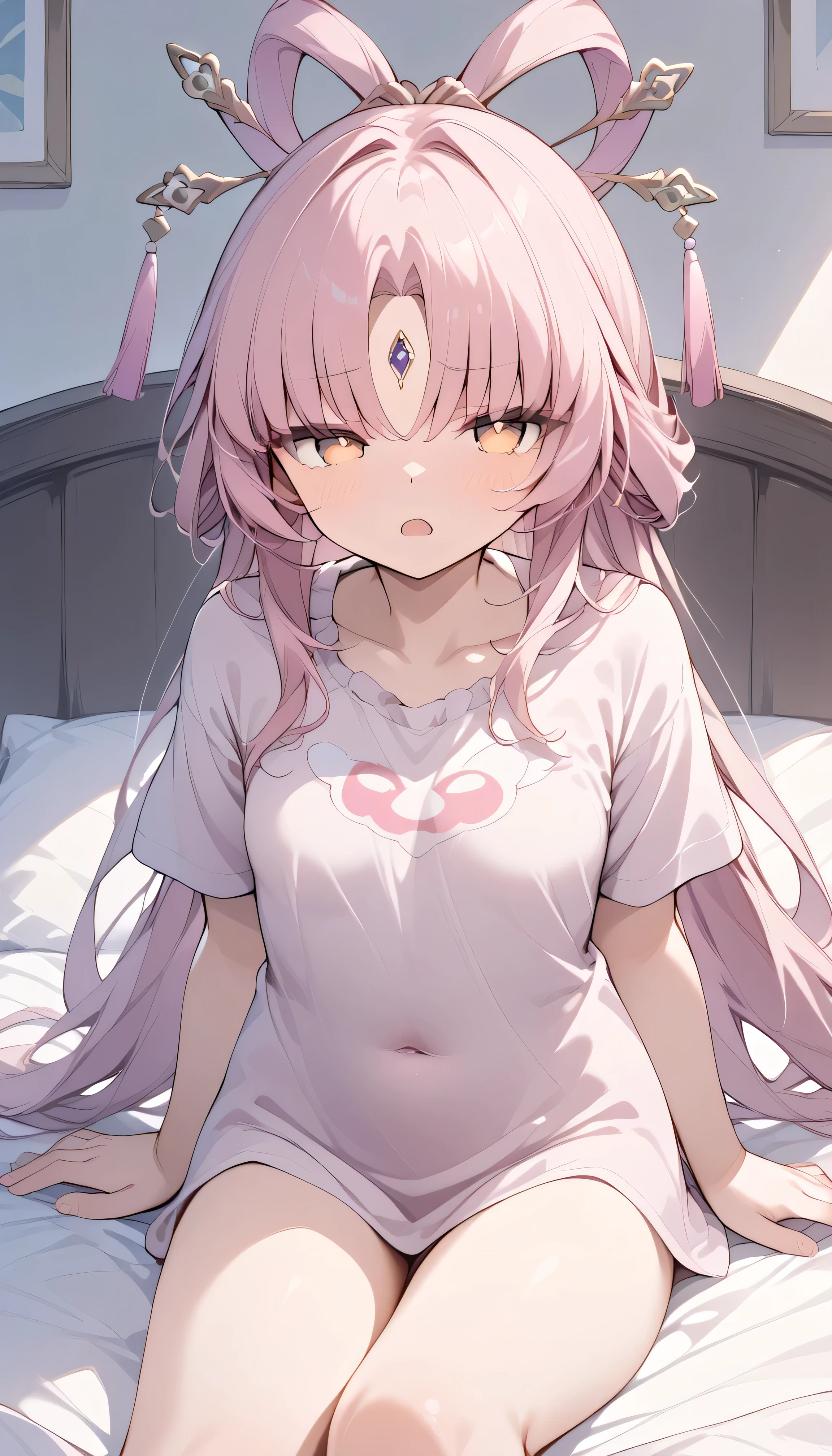 (masterpiece:1.2), Hyper Detail, Highest quality, (complicated_detailed:1.1), Beautiful details, Beautiful Hair, alone,One girl,Gotoh Def, One side up,Pink Hair,Cube-shaped hair ornament,Long Hair,Pink jacket, Track jacket, Long sleeve,((Jacket half off shoulder)),Blurred_background,sweating,whole body,((Bare shoulders,Upper Body,((pussy detailed)),Backlight,,throw,,Nipples,Panties,blush,Sensual,Look at the chest,Covered in semen,Creampie,((Hugging your chest with one hand)),((Shadowed face)),In the bedroom