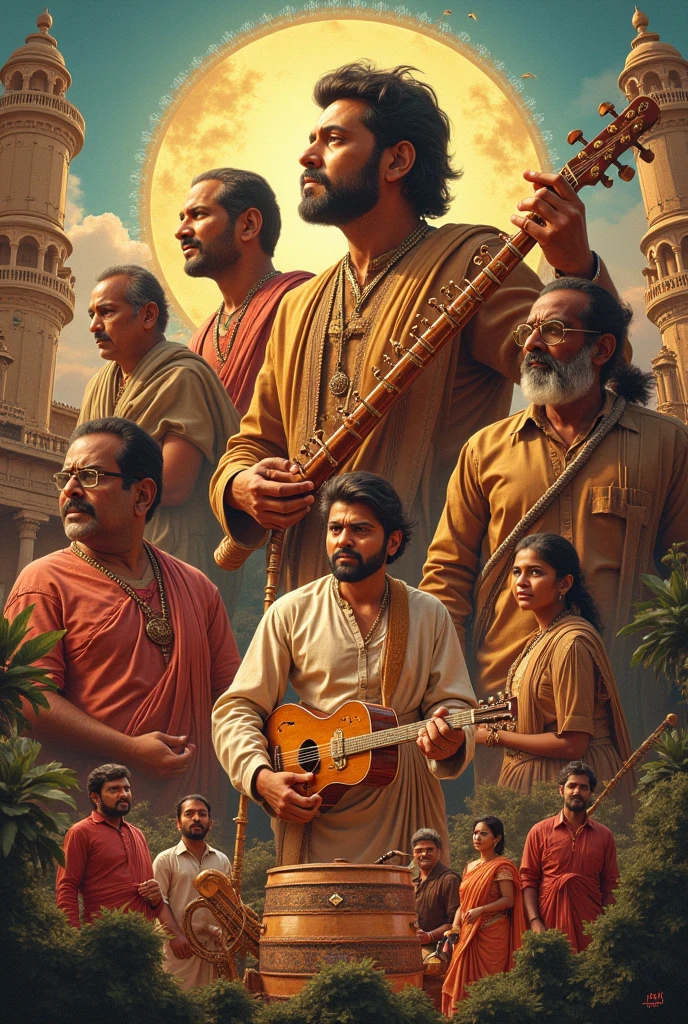 arrahman viyasagar ilaiyaraja harris jeyaraj rabbitmac santesh sheezay ogdass yuvan