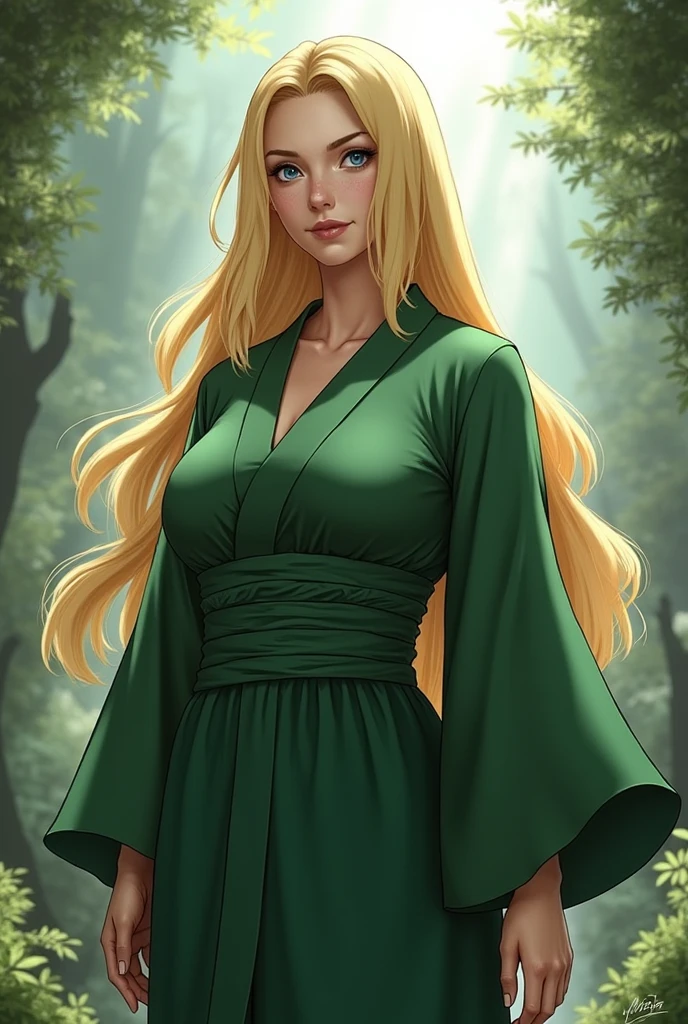 Tsunade with her breasts 2x