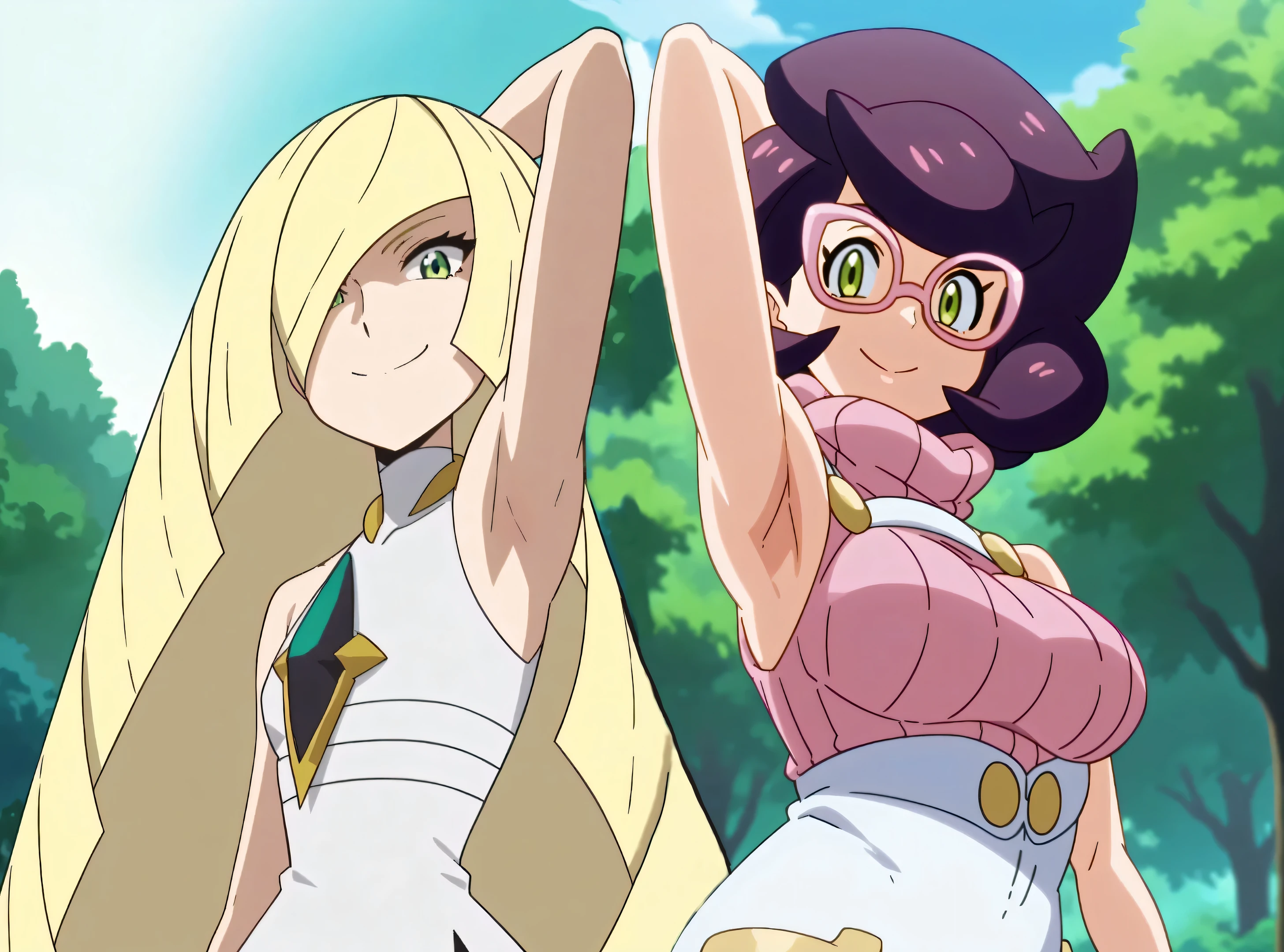 Lusamine | Wicke / Default | Modified default outfit - Pokemon 