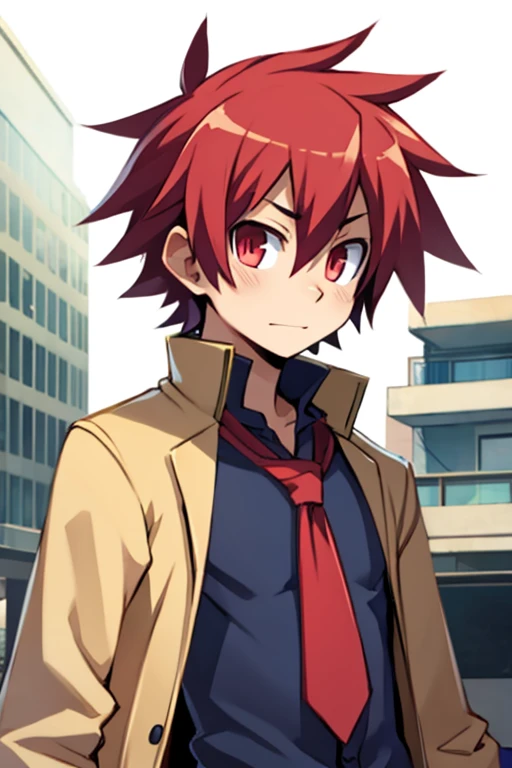 Male human teenager amirhossein ajorloo disgaea style 