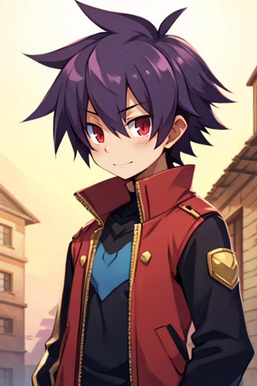 Male human teenager amirhossein ajorloo disgaea style 