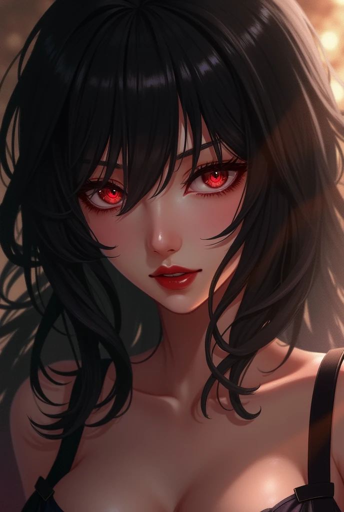 Draw Mavuika from Genshin Impact in a somewhat hot style