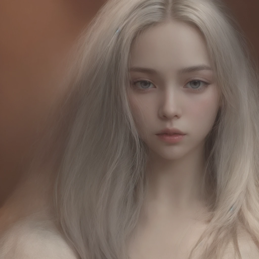 retrato de uma mulher (branca), com ohos azuis, (cabelos longos e loiro), boca com baton vermelho, pernas abertas, totalmente nua, regiao pubiana, sem roupas, detalhe intrincado, ultrarealista, 8k