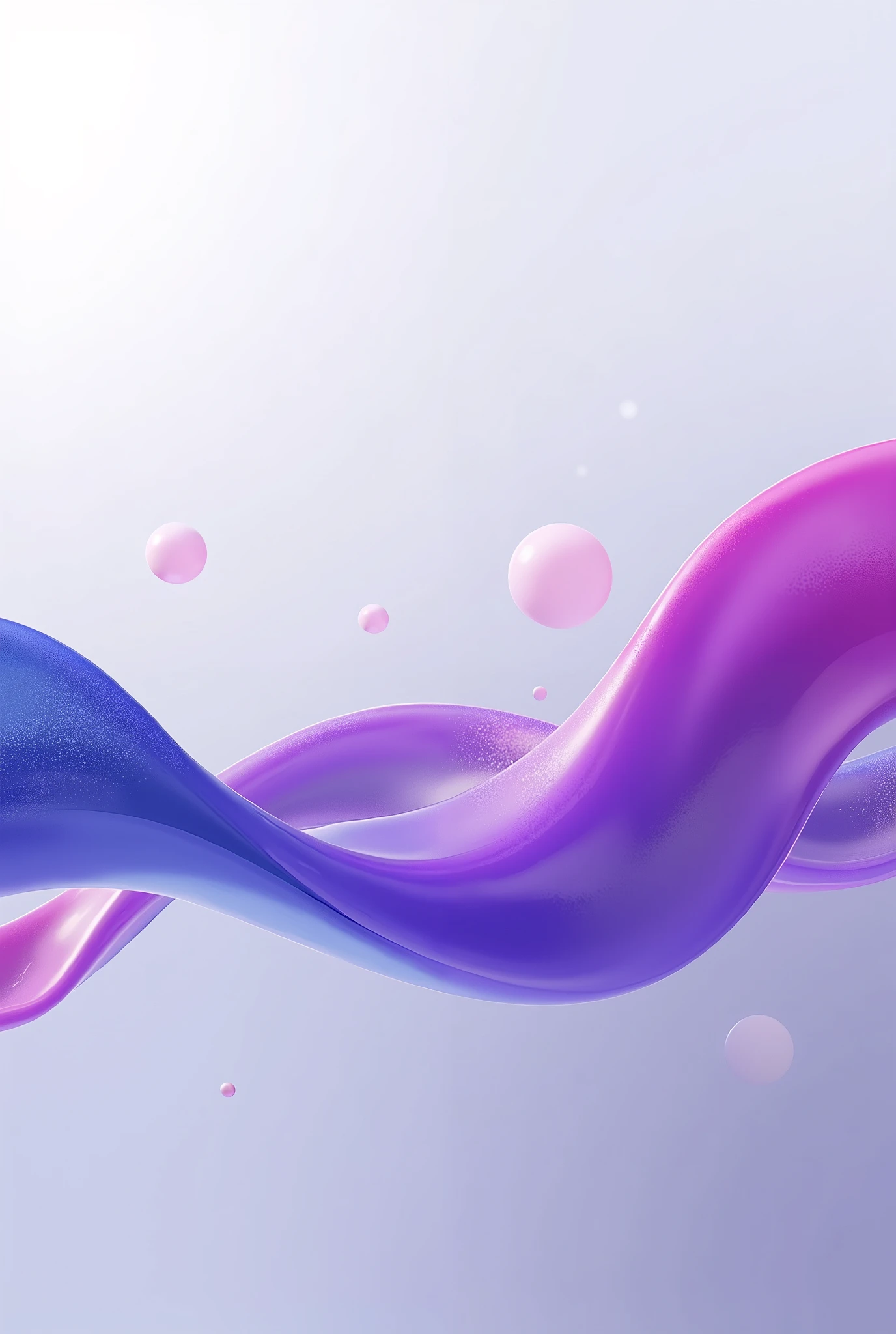 "A captivating gradient of deep midnight blue flowing into vivid purple on a pure white background. The transition between colors is smooth and seamless, evoking the sensation of twilight fading into the horizon. The luminous glow of the gradient stands out against the stark white, creating a striking contrast. Soft lighting highlights the ethereal flow of the colors, making them appear to gently dissolve into one another. The white background offers a clean, minimalistic canvas, enhancing the vibrancy of the gradient while giving the scene an elegant, almost magical feel."