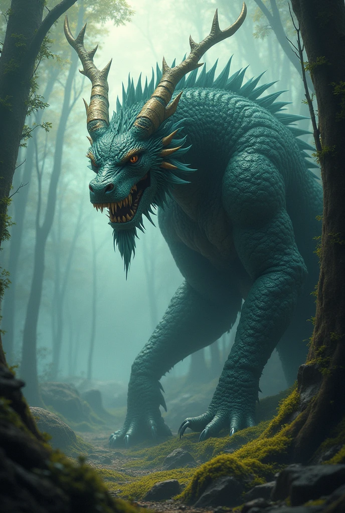 banner for youtube channel of mythical creatures genre