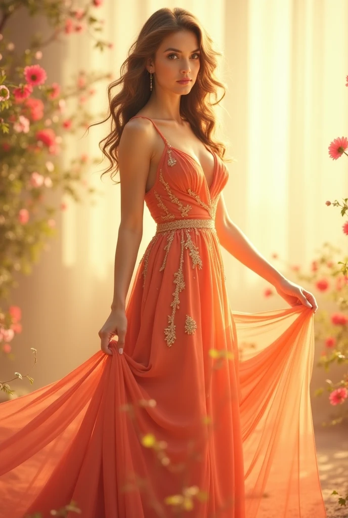 (masterpiece, best quality:1.2), Eloquent style, Personal brand, with Camilla (Camila) christen ,woman