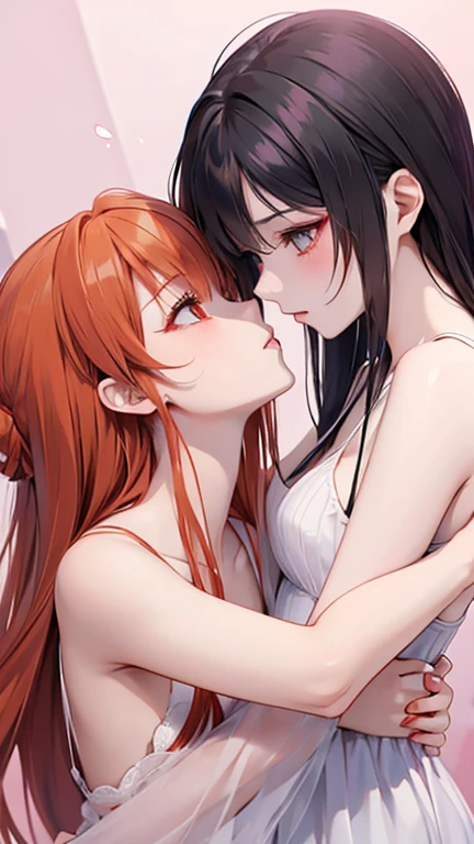 sexy two girls kissing