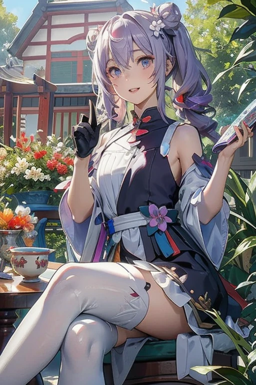 :A fairy oriental fairy with long hair

flying, holding a Chinese sword, (macro sword) iscasting magic, the ultimate flow of colorful

miasma around the sword body, evtreme flowx，snow hyper-realistic，-nji 5--ar 9:16#古风#