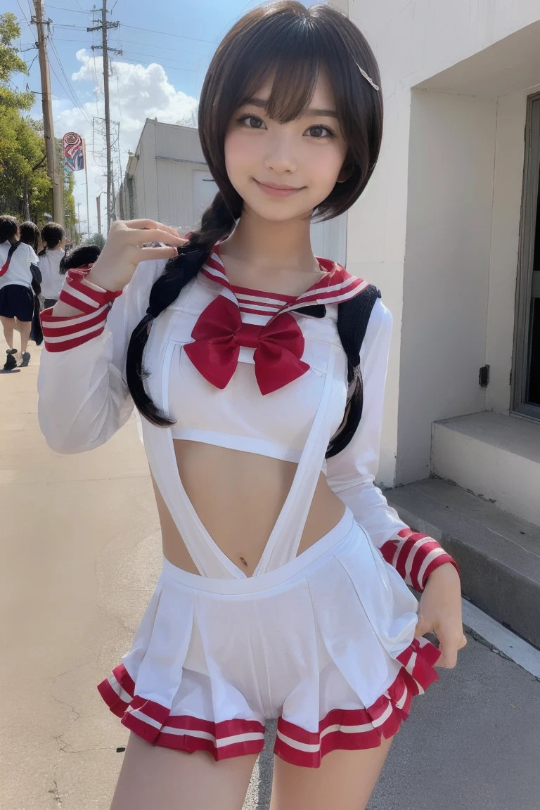   (( Japanese Transcendental ***e ***********))  , (smile),  ((Transcendental stupid cosplay clothes))、(( super transcendental cute face))、(( cameltoe))、(((Transcendental cute ******************************)))