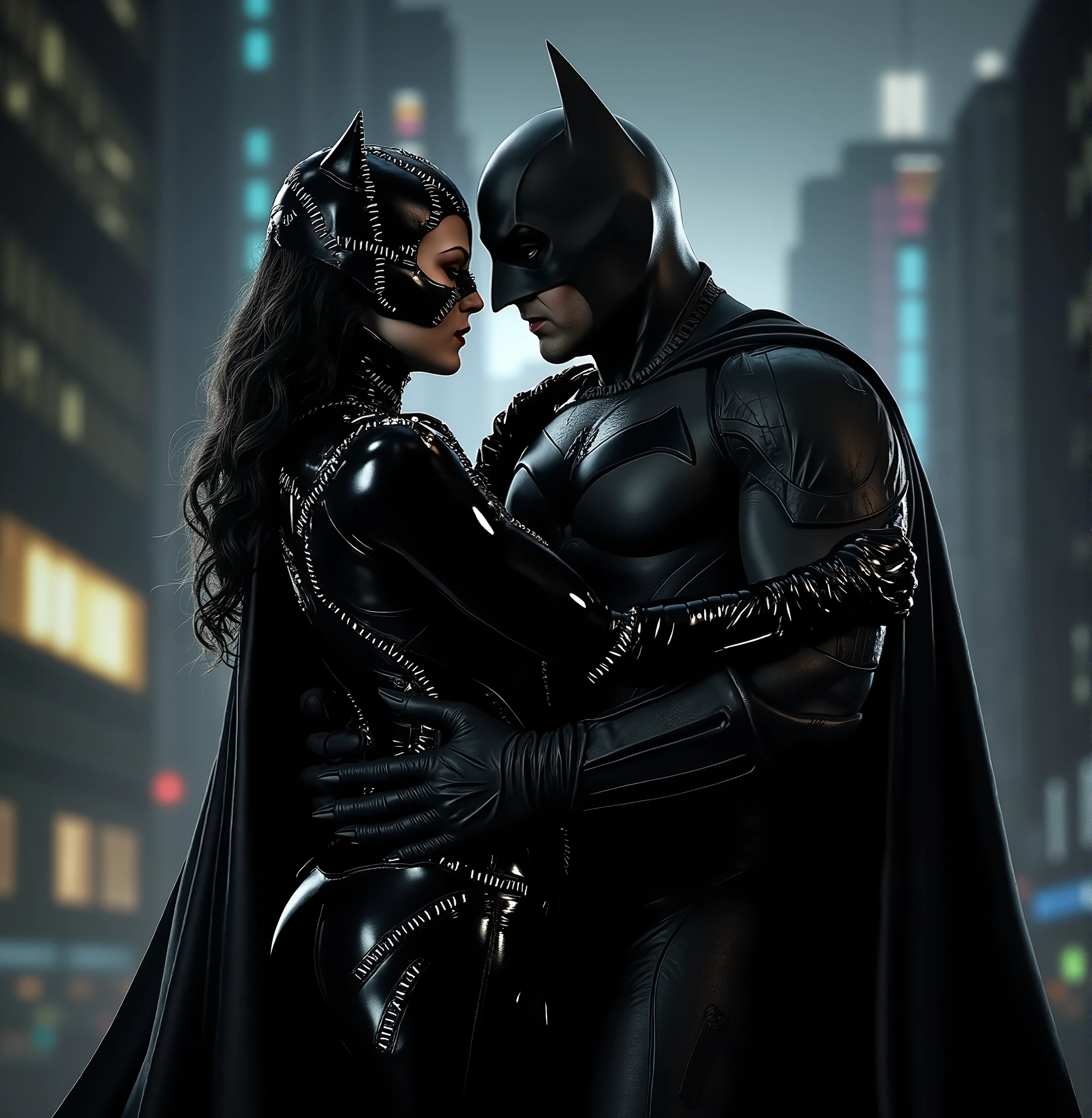 catwoman batman passionate