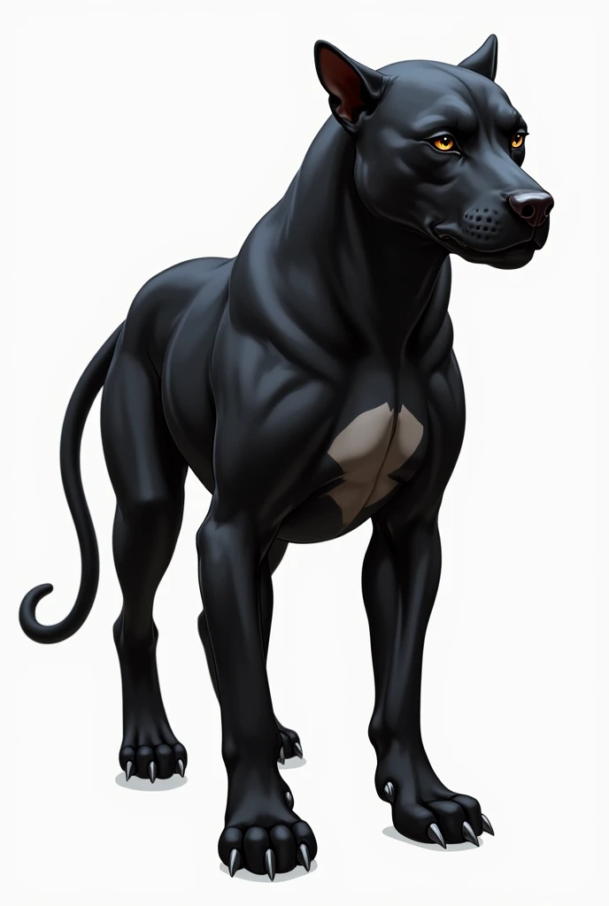 Art by spottyjaguar, art by plumbelly,art by raptoral,posted on e621,solo,male panther,(feral panther,quadruped panther:1.3),balls,sheath,sketch art,sitting,thick legs,front view,seductive