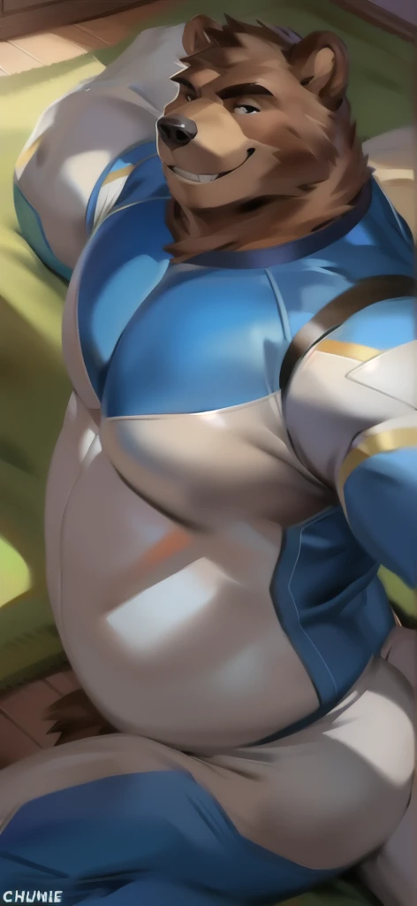 masterpiece, top quality, perfect skin,1 girl in the frame, Aqua Konosuba, blue hair, (huge ass:1.5), juicy buns, no panties, (Angle on the ass), back view, bent down slightly, you can see the anus, (Focus of anus:1.3), spreads his buns with his hands