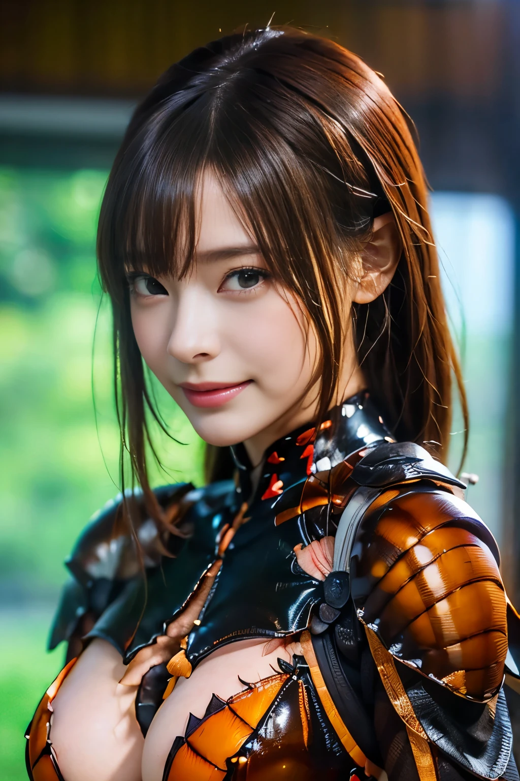 (high resolution,masterpiece,best quality,extremely detailed CG, anime, official art:1.4), realistic, photo, amazing fine details, all intricate, gloss and shiny,awesome many layers, 8k wall paper, 3d, sketch, kawaii, illustration,( solo:1.4), perfect female proportion,villainess, (fusion of dark brown cockroach and lady:1.4), (brown cockroach form lady:1.2), (brown cockroach lady:1.2), (fusion:1.2), (solo:1.4), (evil smile:1.2), muscular, abs, (cockroach brown exoskeleton bio insect suit:1.4), (cockroach brown exoskeleton bio insect armor:1.2), (brown transparency cockroach wing:1.4), (brown cockroach antennae:1.3),