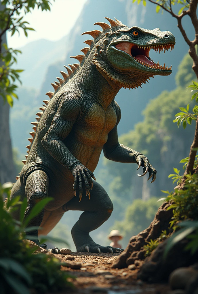 human dinosaur