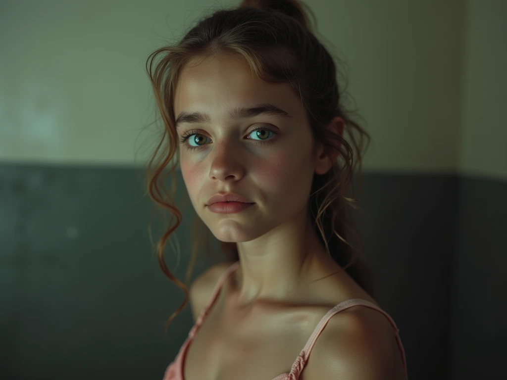 Photos oF 11-year-old Russian girls, 11 years ,dressed in a dress, The body oF a teenager, RAW, BeautiFul girl 12 years old, (Short blonde hair), ((portrait)), ((detailed Face:1.2)), ((detailed Facial Features)), (Finely detailed skin), pale skin, Thin and thin legs, Balcony in the hotel, on the chair, With your Feet on the table , A glass oF red wine in hand, Eiffel Tower, view oF paris, evening, Short light silk dress, ,Skinny body ,Skinny body,, sexual(color fresco), wet, wet, ReFlectors, (Mesa) (PerFectly proportioned)(realistic photos)(Best Quality) (detailed) photographed with a Canon EOS R5, 50mm lens, F/2.8, NFFSV, (8k) (wallpapers) (light) (dramatic lighting) (sharp-focus) (sinuous) fashion, from directly above