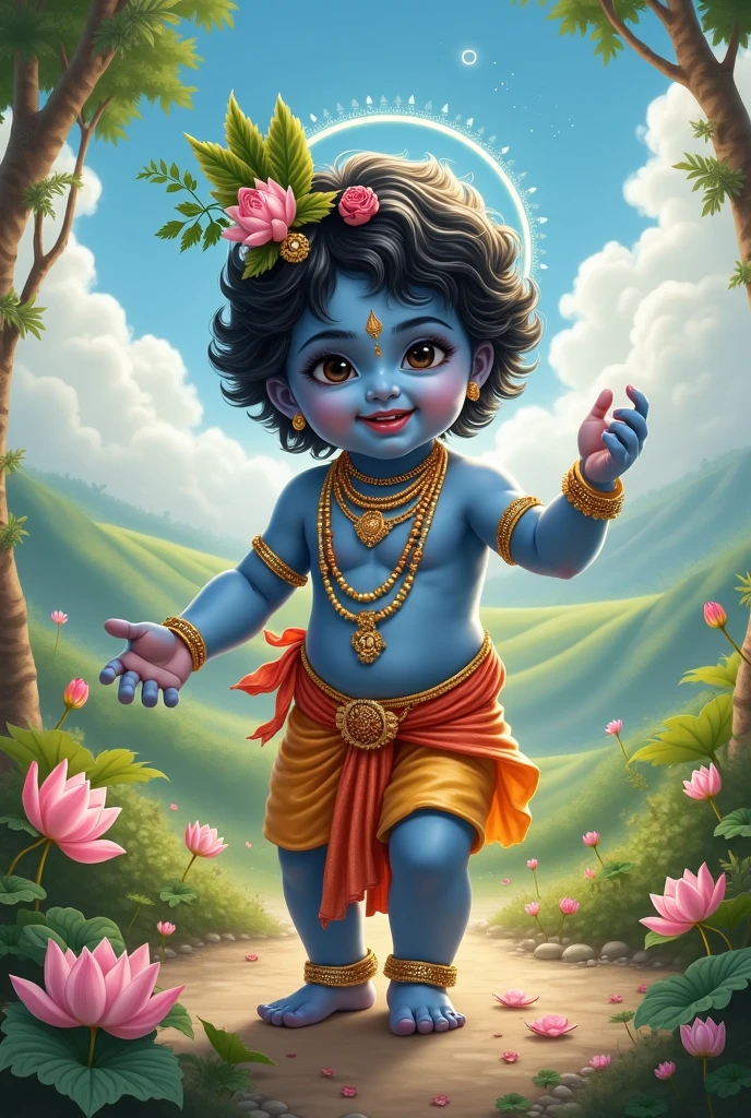 Little Krishna 
Cartoon 