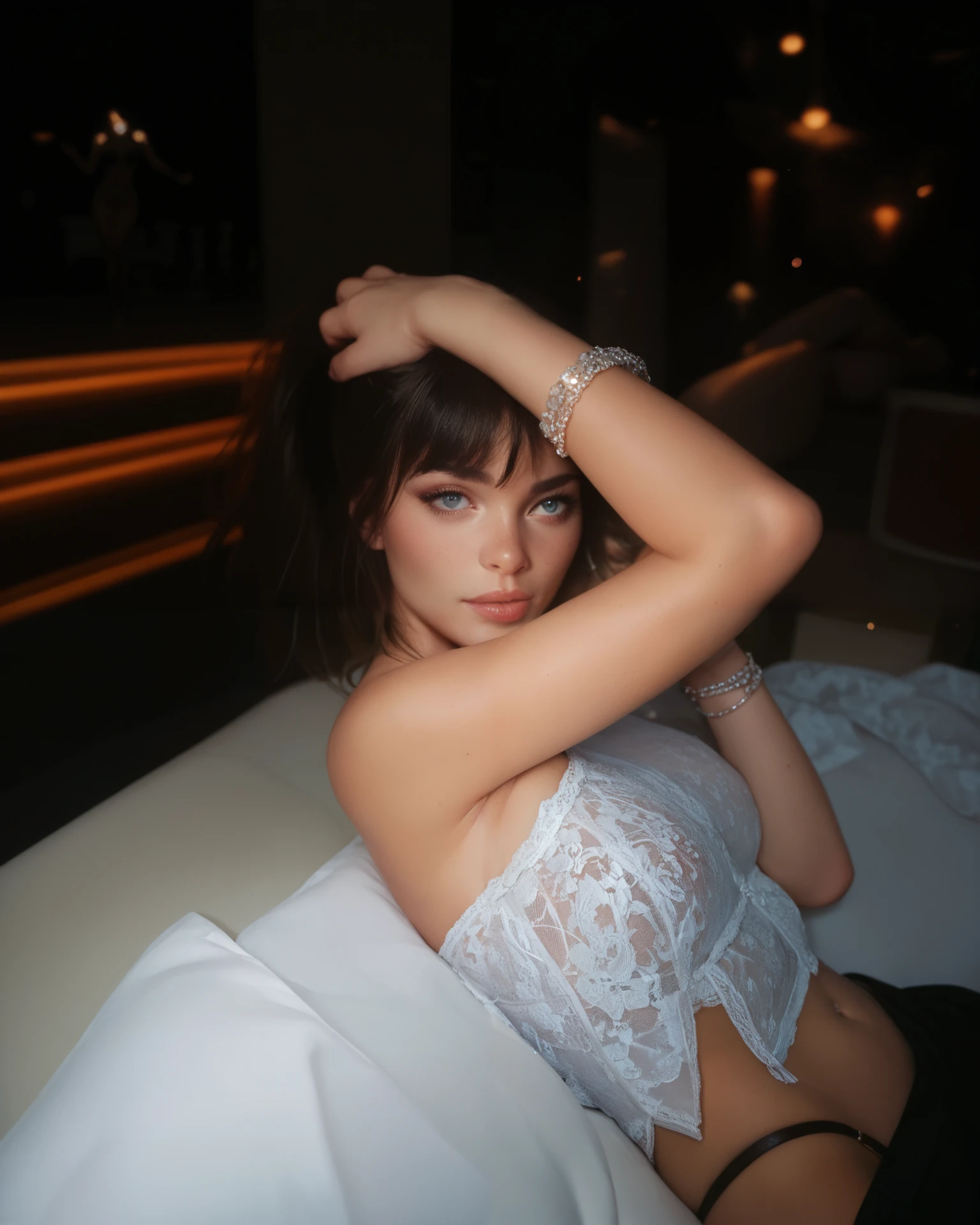 (Best quality,4K,8k,high resolucion,Masterpiece:1.2),Ultra-detailed,(Realstic,photoreallistic,photo-realistic:1.37) European woman, femme, Frenchwoman, femme italienne, femme italienne, cheveux blonds et grands yeux, maquillage naturel, dezentes Maquillage, gros seins, mineur, Garden Background, gros seins, gros cul, cheveux blonds, timide, corps fine, collier, boucle d'oreille, talon, bijoux, , yeux bleu, dans un jardin, yeux bleu, blue eyes, cosplay, great cream, clothing cream, cheveux style gotique crème, hair tied up, vue tout le corps,, elongate, legs spread, robe cream, standing,Pink areola, (Wet sexy white button long shirt,Low-rise miniskirt: 1.1), ( massage parlor,hetero,boy: 1.5), Wet: 1.5, Highly detailed face and skin texture, Detailed eyes, Double eyelids, Looking at the camera