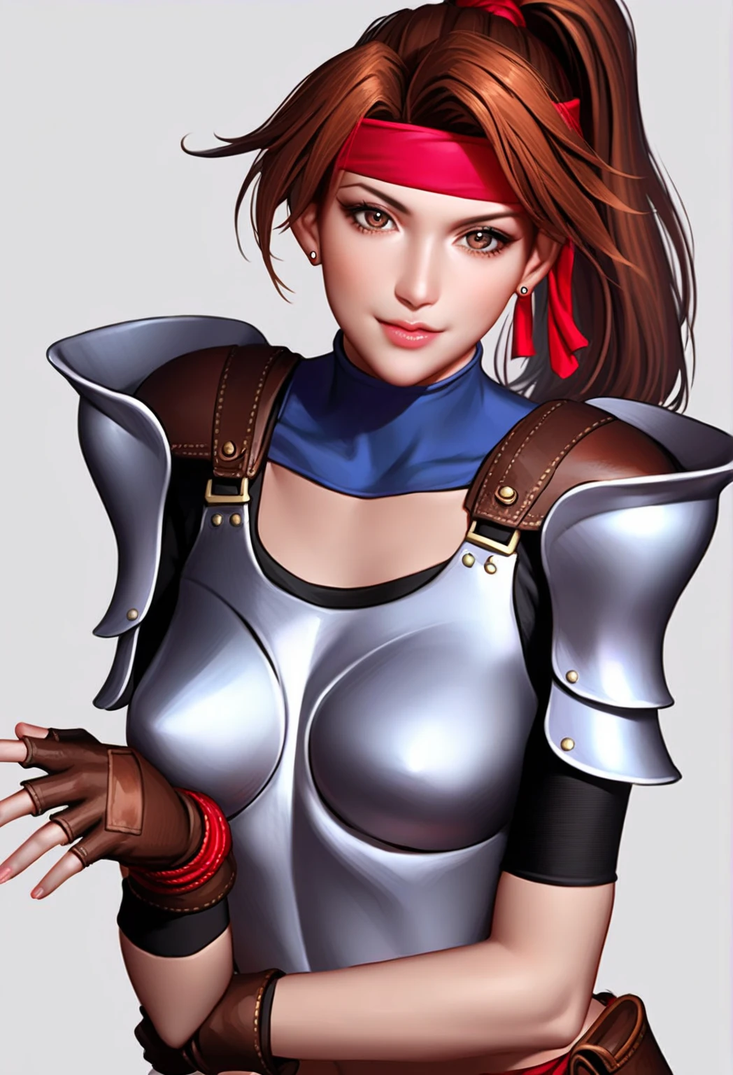 Ultra realistic extremely beautifully detailed 8k picture of 1 gorgeously cute and cool woman ff7 jessie exploring a forbidden city at night<lora:ff7 jessie:0.9>, extremely detailed eyes mouth and facial features, gorgeous breathtaking composition and epic cinematic lighting