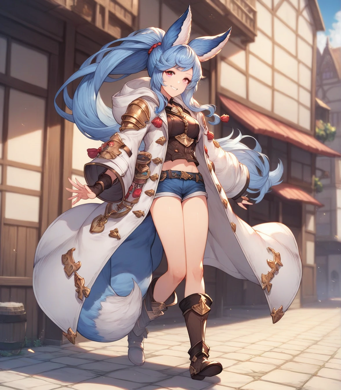 Iooiklas,Platinum Blonde Hair,Twin tails, hair ornaments, White Dress, Black knee socks,
Removable sleeves,Complex eyes,Beautiful fine details,Symmetrical eyes,Big eyes:1.5,Seductive eyes,
(((dark skin,dark_skin,lustrous skin:1.5,bright skin: 1.5,
skin tanned,shiny skin,very shiny skin,Shiny body,plastic glitter
skin,exaggerated shiny skin,illuminated skin))),
(,Detailed body,(Detailed face)), cute,Lewd,erotic,Bold,Camel toe revealing outfit,show skin,(((Sexy aqua fur coat, Aqua fur coat outfit,汗をかいたskin,Shy laugh,Open your mouth,
wearing a Ice Dress:1.3,aqua 冬 coat))), ((Ice Dress,elegant Ice Dress)),
(White gloves,White clothes,(((Complex outfit,Complicated clothes,Embroidered costume,Glamorous costumes,Embroidered clothes,
Glamorous clothing))),skinsuit, Bodysuits, pantyhose,
High resolution,Sharp focus,(Super detailed,Very detailed),(Very detailed CG unity 8k wallpaper),
(((Vibrant colors))),
Dancing, swing , Step forward strongly, Lift your legs,
floating, Twisted body, floating hair, Fluttering Hair, (A face with attention to detail, Very detailedな目),
(SFW:1.25), Belly dance, Arabian, Clothing and accessories with intricate detailing,
See-through clothing, Mesh robe, Great festival show,
Sexy Dance, Lean back, Show your crotch, View your viewers, Sexy smile, Dutch Angle,
From below, Side view, floating extra slingshot swimsuit, splash, Bokeh,
extra floating slingshot swimsuit,