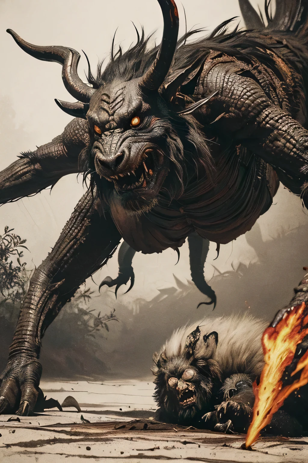 uploaded to e621, author: Personal Ami, Honovy, (taran fiddler:1.4), Pixelsketcher, xenoguardian, nikkimory, myloveless, sensory, danomil,（light：1.2), detailed background, 8k high dynamic range， Best quality at best（Ultimate skin details：1.2), real life, depth of field，nude, couple, duo, two characters, (anthro), (anthro chimeras:1.2), hybrids, beasts, (monster:1.2),  woman,  guy man, , hairy , , , , , exposed , (stinky, smelly:1.2), with bushy pubic hair and armpit hair, snarling, attitude, growling, clear details, (monster girl:1.2), powerful, pleasure, detailed , detailed ,  close up, penetration, ,  in , piv, , 