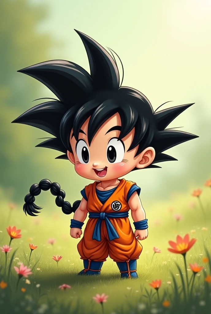 Goku naked child