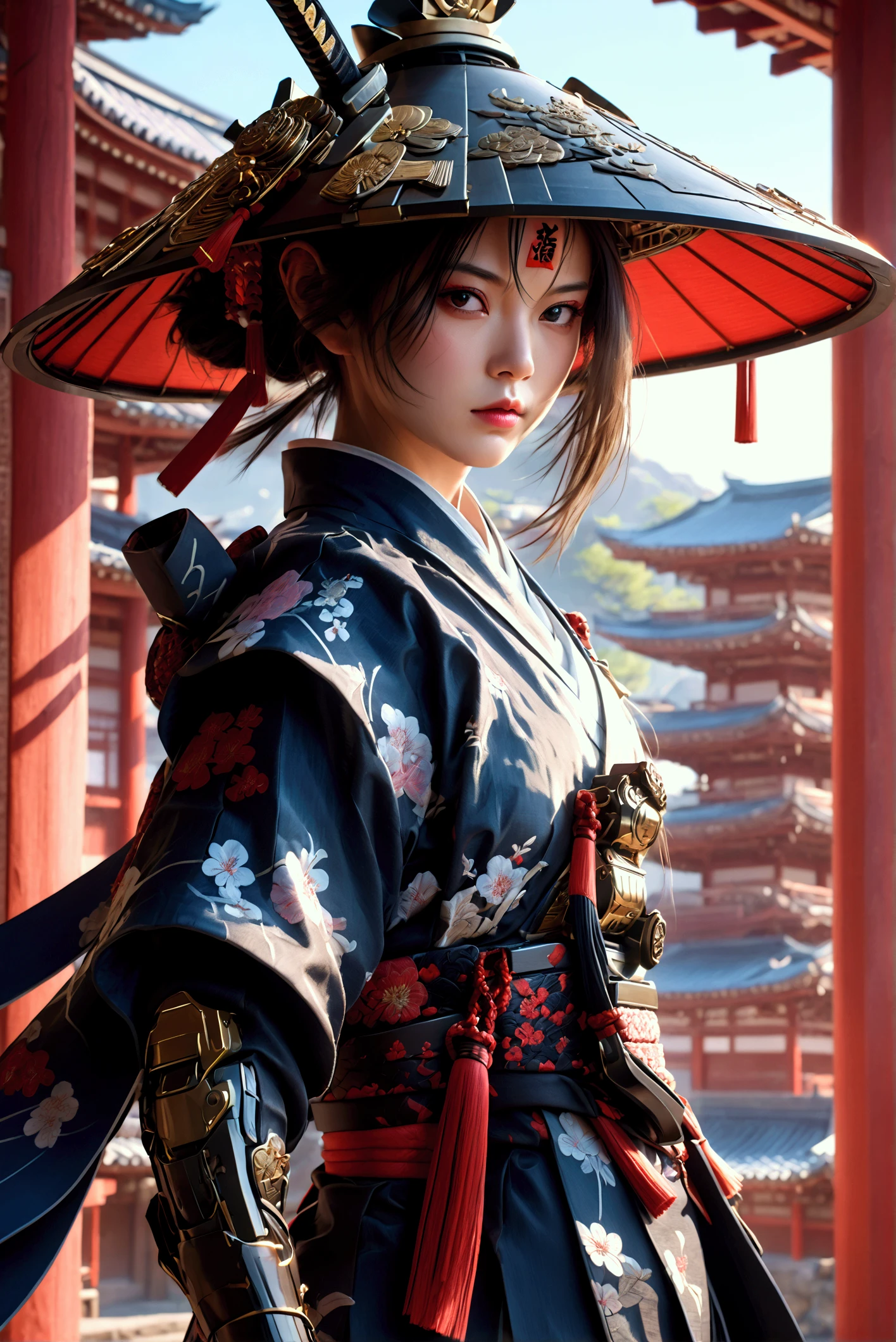  woman , samurai, женщина-samurai,  high detail,  masterpiece fails,  best quality , futurism ,  dynamic shadows ,  cinematic style,  high detail лица 