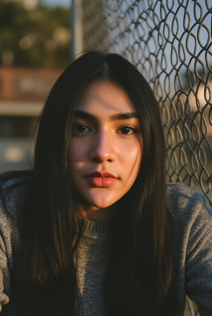 photo of (EPM4cWh4l3:0.99), closeup portrait, perfect hair, (modern photo, __clothingwildcards/Jacket outfit/*), 24mm, (analog, cinematic, film grain:1.3), (([__Bo/constructions/random__| __waifuwildcards/locations__], gradient:1.1)), ((detailed eyes)), ((eyeliner, long lashes)), (epicPhoto), long eyelashes, (perfect waist), (painted lips)