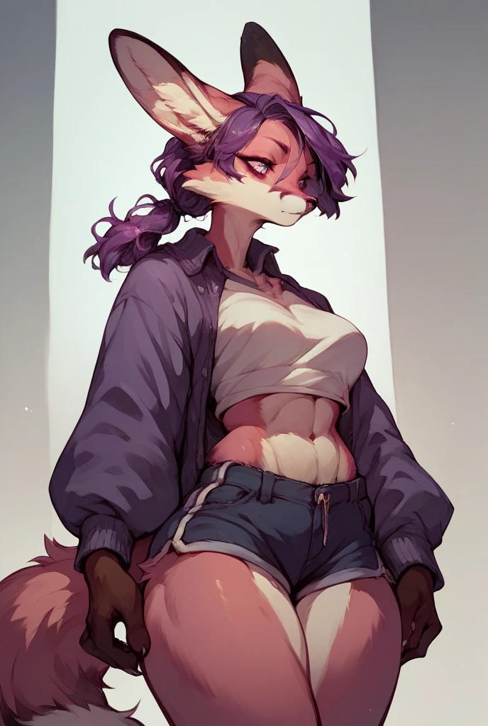 score_9, score_8_up, score_7_up, score_6_up, source_furry, rating_explicit, anthro, male, lion, (((pink fur))), (((pink body))), (((white belly fur))), white belly, (((black hair))), (((black mane))), (((hair covering eyes))), hair covers eyes, emo hair, (((large hair))), (((large mane))), fluffy hair, fluffy mane, (((black neck fur))), fluffy neck fur, large neck fur, black cropped hoodie, black crop top, underwear, briefs, bulge, standing, masterpiece, 4k, highly detailed, soft shading, beautiful, kemono
