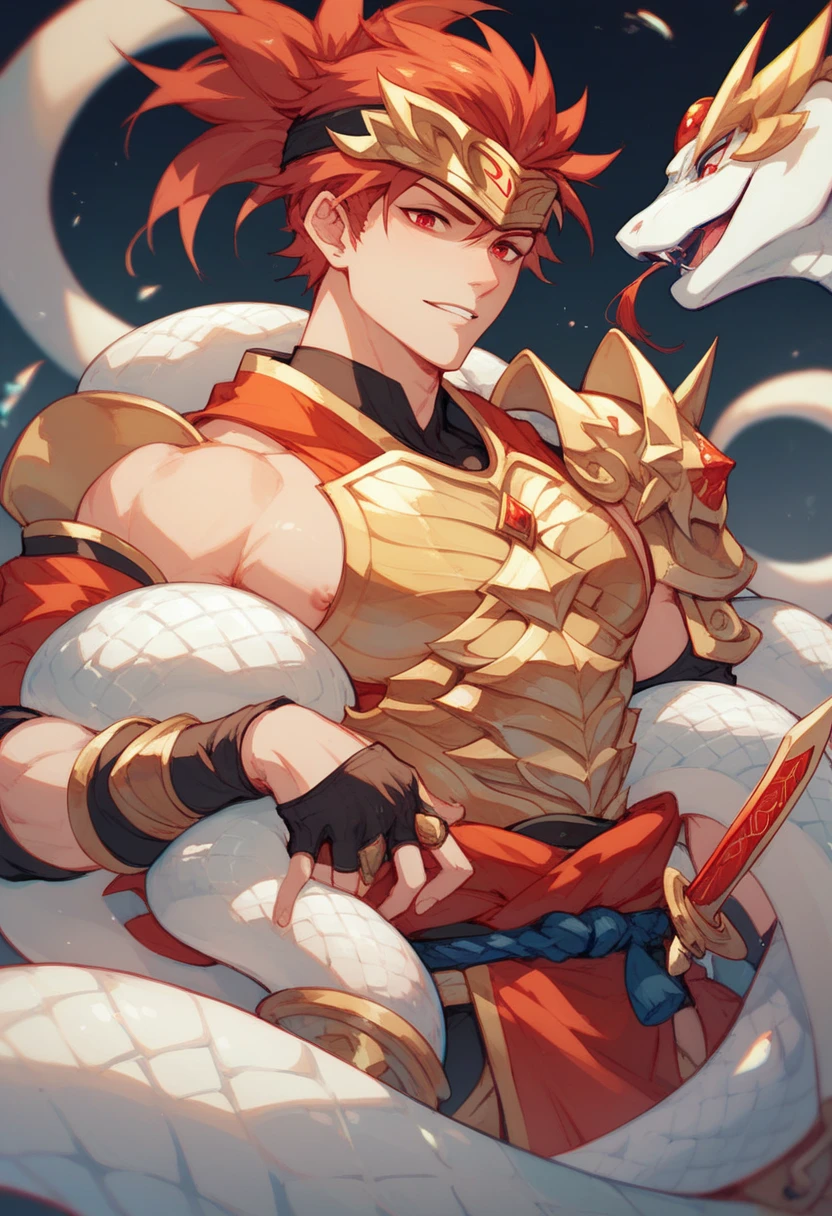 Huge muscles,((Huge erect penis)),Ashton,Robe,Red Dragon and Red Dragon,Two Dragons,紫のRobeに青いマント,Black Bandana,Her hair is chestnut brown and medium-long and straight.,Wield a small sword,,A crying face enduring pain,宝石の装飾がついたRobe留め,Bodysuits
