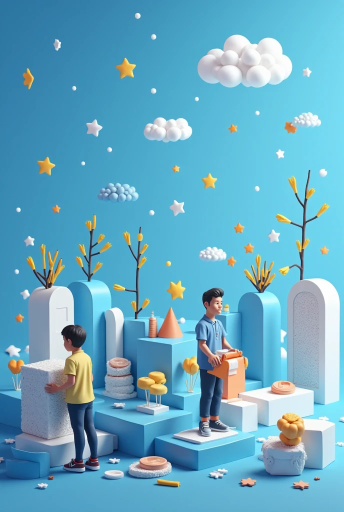 Create a Facebook cover image for dimopia acadimy, that is company provide courses in all thing and to all world with the following color scheme:
Primary Color: Blue (#60d6fa)
Secondary Colors:
White: For product backgrounds.
Light Gray: For important product backgrounds like those with special offers.
Orange (#fc9e3c): For buttons