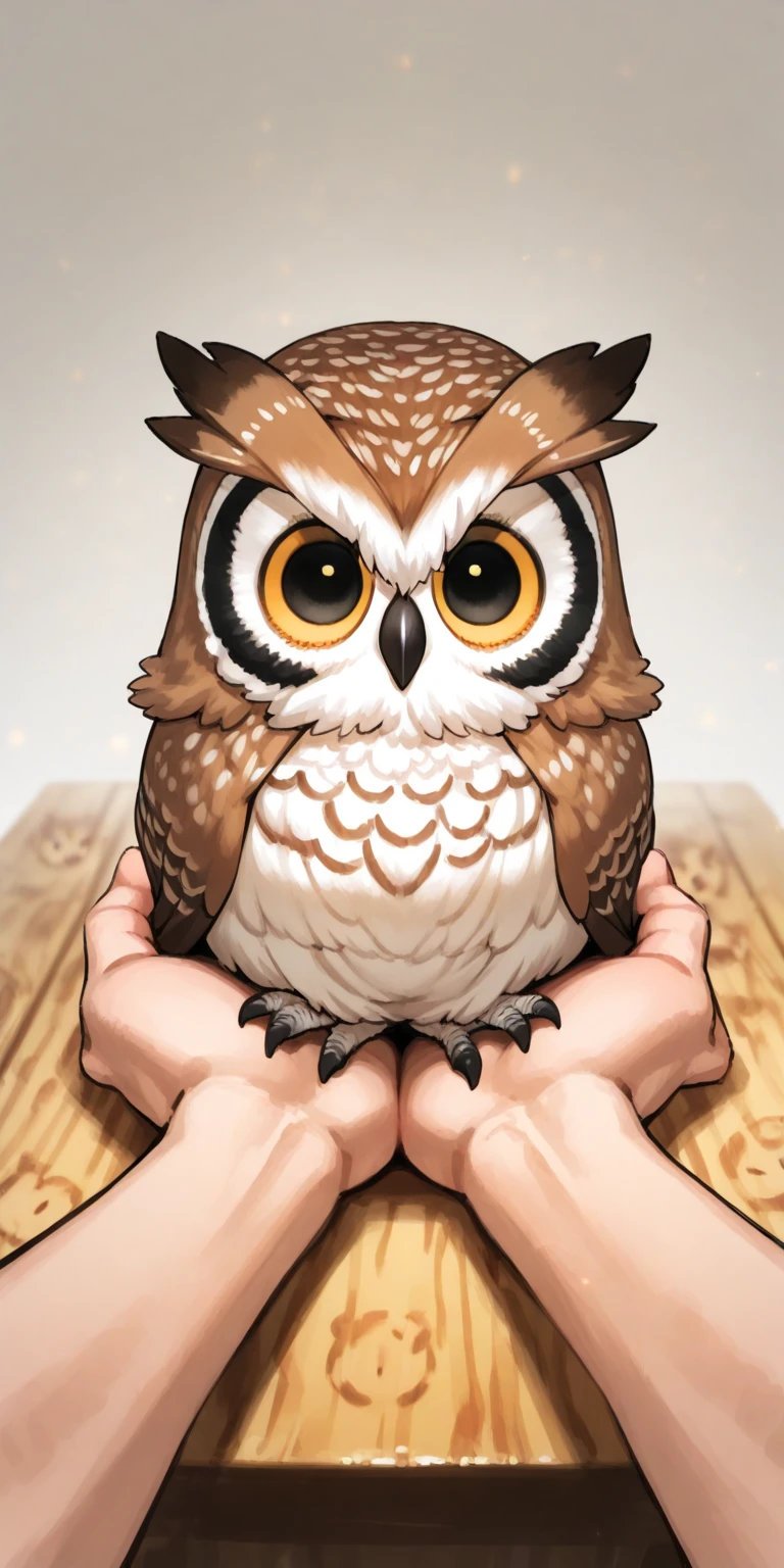 
(1girl\(chibi\) sit:1.3) ,(at top of huge owl:1.5).at sky. masterpiece, best quality
