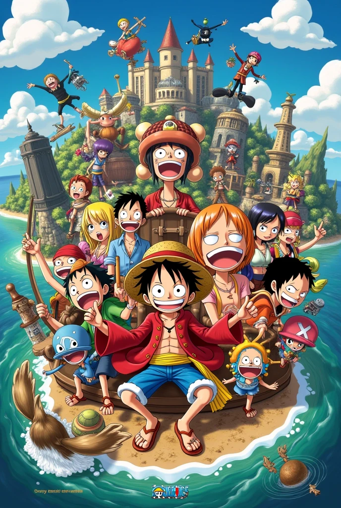 Imagine yourself sailing the Grand Line alongside Luffy and his crew! Design your very own One Piece character with unique abilities, background story, and ambitions. What's their Devil Fruit power? What role do they play in the world of pirates? Dive into the world of adventure and create your legendary character now!