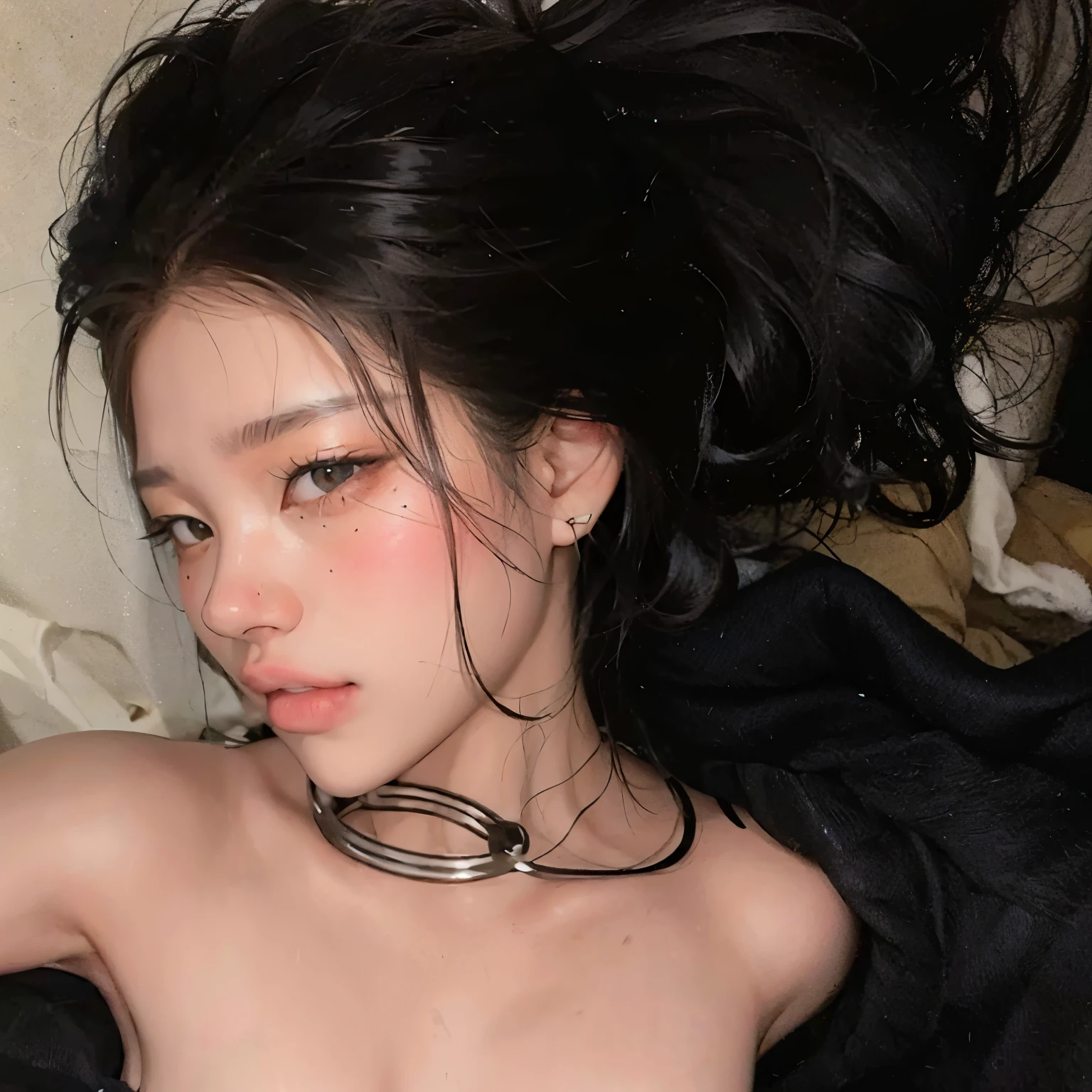 (Browsing Caution:1,4),Mix 4, (8k, RAWphotograph, Highest quality, Tabletop: 1.45), (Realistic, Realistic: 1.37),illumination, night, プロのillumination, photographn mapping, Radio City, Physically Based Rendering, Gradient Brunette, 高品質のphotograph, High resolution, 1080P, (Detailed facial depiction), (Detailed description of the hand), (Delicate CG), Extreme light and shadow, Rich details, (Detailed facial features), (Highest quality), Look in front of you, Highly detailed face, Highly detailed lips,  超High resolution, (truth: 1.4), photograph, 1 Girl, [(sad)],  , Thin limbs, movie, Cool pose, I Cup, Highest qualityな完璧なボディ, photographのような, (1 Girl: 1.3), Perfect balance, (Huge, Perfect breasts, Areola),(Realistic, Realistic:1.37),One Girl, Cowboy Shot,Professional Lighting, Photon Mapping, Radio City, RAWphotograph、(Realistic:1.4)、Octane Rendering、Complex 3D rendering with ultra-detail, Studio Soft Light, Rim Light, Crisp details, Super detailed, Realistic skin texture, detailed aspects, Beautiful details in the eyes, Highly detailed CG Unity 16k wallpaper, Compensate, (Detailed Background:1.2),Highest quality, 超High resolution, Tabletop, One Girl, One Girl,alone, Upper Body,Show Viewer, White Background, Bobcut, short hair, Multicolored Hair, Compensate , Lips parted, Black Lips, eyeliner, Gothic, Goth Girl,((Multicolored Hairの色:1.4)),(((Completely naked))),(((nsfw))),((Small breasts:1.2)),(((nsfw))),