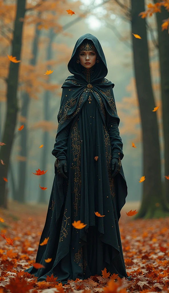 Dark Fantasy Art of <lora:Dark Art Painting Style:1>
a painting of a woman wrapped in a yellow cloth dark art painting style, dark, moody, dark fantasy style