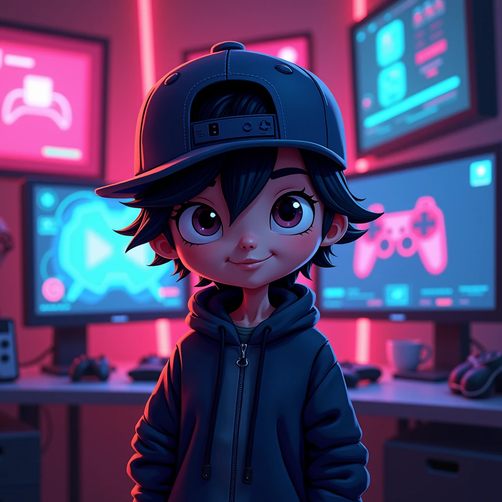 I created a profile picture for my YouTube channel and the theme is video games and my name Emanuel Gaming appears