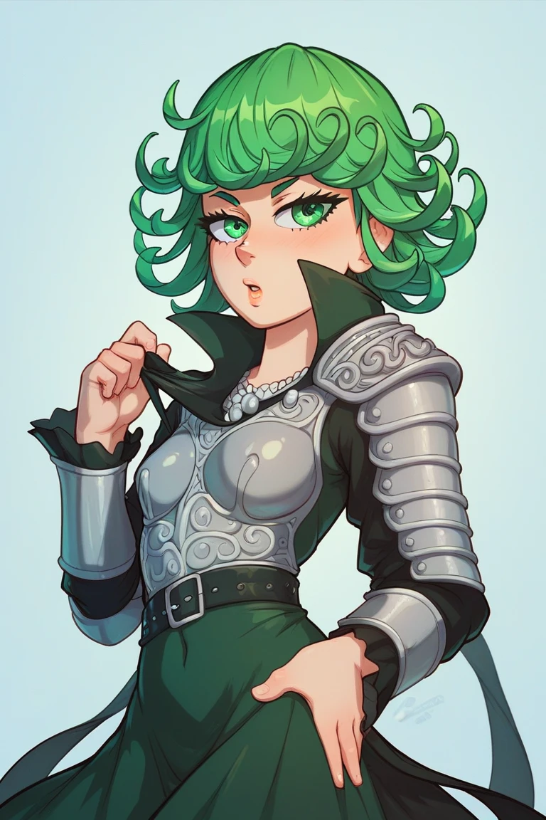 Do Tatsumaki from One Punch Man using very sexy medieval armor