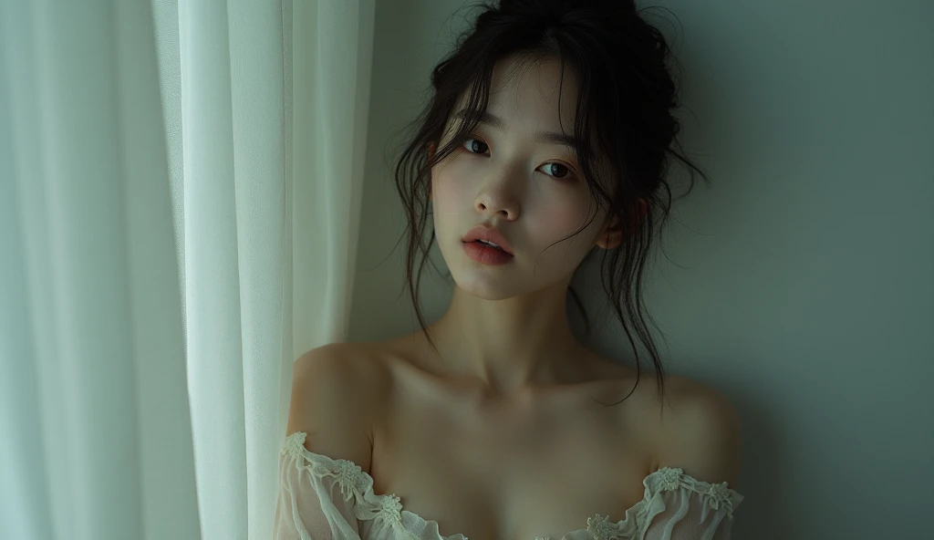 {{{{{3,318 trillion pixels high resolution, nsfw, Realistic scenery and lovely Japanese girl who is moaning madly in a Cylindrical crystal soda flower herbarium filled with female hormones oil and soaking her, thicken the lips look pretty, Boobs are fluffy and bouncy, Tits that get rounder bigger her deep tight cleavage}}}}}, {{{{{Erotic-romantic in which her budding sexual desire is amplified more and more with the emotional drift of youth, detail of The panting face of a neat and cheerful girl loved by everyone, Her romantic deep panting depicted in detail}}}}},{{{{{she is soaking inside the Cylindrical crystal soda flower herbarium filled with female hormones cause the innocent girl to flush her face remains a girl only her body changes rapidly Her tits swell and she leans forward unable to support her own tits as her cute camisole encircles and forms two beautiful I-cup mounds, It's too cute and innocent to see her go into her own world nipples out mouth open panting, she is in magical in a Cylindrical crystal soda flower herbarium filled with female hormones, All the sexiness that's amplified inside her makes her gasp, her beautiful slender underbust, slender curvy cute waistline, an lewd fetish for lips and necks and waistlines, her clearer nip line from underbust to hips, gloomy straight wig, thick vivid lips}}}}},{{Extremely detailed}}, {{{{{Heroine girl with a pure and innocent aura has an overly sensitive, sexually unused body}}}}}