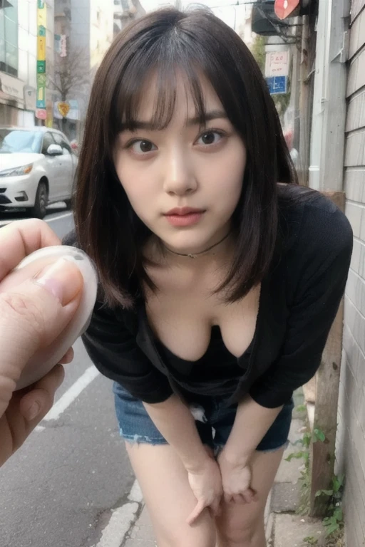 (naked, nude:1.5), 8k, RAW photo, best quality, masterpiece, realistic, photo-realistic, clear, professional lighting, BREAK, beautiful face, no makeup face, eyes and faces with detailed, best quality, ultra high res, BREAK, (full body shot:1.0), BREAK, realistic Japanese cute, girl, , (short cut hair:1.2), smile, BREAK, standing, small breasts, (public hair:1.5), BREAK, black eyes, black hair, (classroom:1.2)