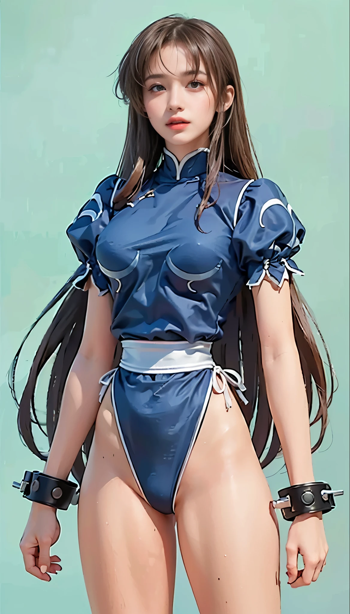 brunette color hair, Wins, Long eyelashes, light  smile, avas beak, Moles under the eyes, nurses帽, hyper realisitc, shadowing, stereograms, Standing painting, Perspectives, atmosphric perspective, estimate, first person perspective, from below,
((nurses)),((surgical gloves)),((nurses装)),((whitestocking)),((high-heels)),((Japan  Woman)),((18yr old)),((petty the face)),((through bangs)),((tie your hair back)),((Enchanting figure)),((delicate skin)), beauitful the face，the face,airbubble，,habit,avaeak,The clothes ar_onside,tentaculata_,
 Sony FE , foreshortening, 8K, super detailing, Best quality at best, Anatomically correct, ctextured skin, Award-Awarded, tmasterpiece, acurate,