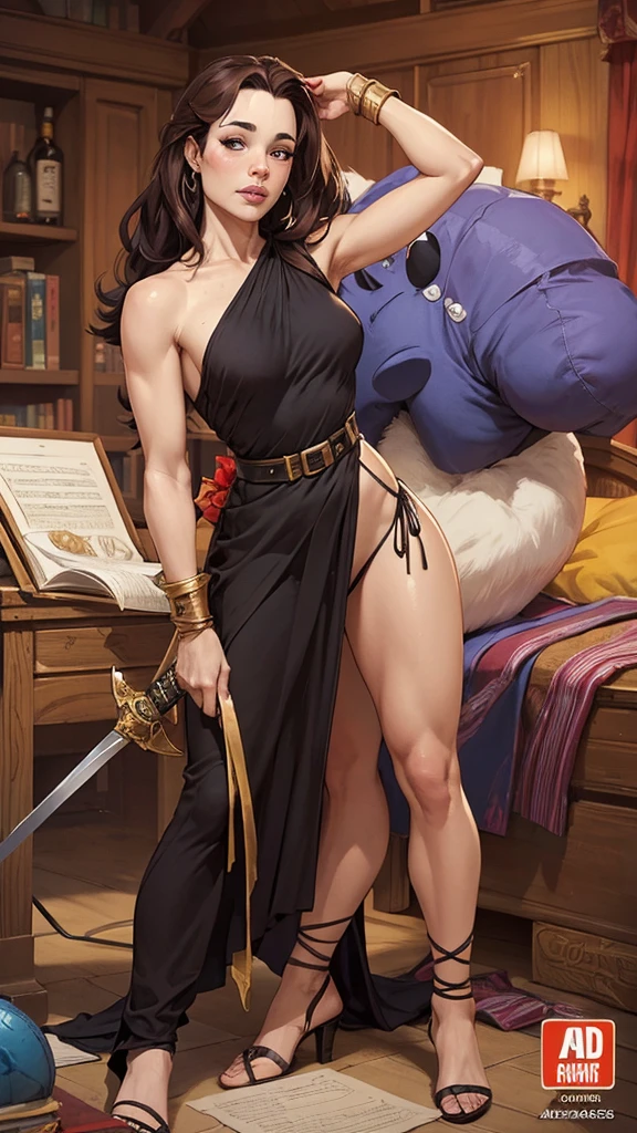 (Wonder Woman is in a cell with a stone wall)), ((MULHER-MARAVILHA MEIO AGACHAMENTO, Se contorcendo de prazer)), (WONDERWOMAN is wearing high jump stiletto), (She's wearing lacy pantyhose), (She's terrified), ((ela tem cabelo preto, ela tem cabelo longo)), ((She's wearing a thick metal necklace around her neck)). (obra-prima, melhor qualidade) 1.5, 1girl, sozinho, (sexy, mulher bonita, rosto perfeito, olhos perfeitos), corpo inteiro. ((She's having several , She's wearing starry lace panties)), (Tears streaming down her face, ela foi drogada). ((Shibari)), ((rope bondage)), ((arms behind back)), ((Totalmente amarrado)), ((Fortemente contido com cordas)). ((NSFW)), ((BDSM)), ((MILF)), ((maduro)), ((With adult content)).
