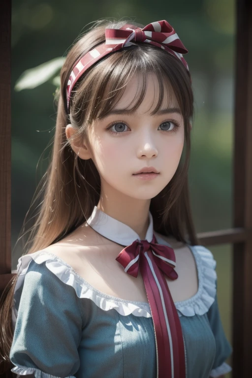 high quality, low contrast, package art, perfect anatomy, petals, flowers, leaves, cute, cute, cute girl child 10 years old, flush, detailed face, detailed eye, detailed cloth, brunette, red background, skull, determined eyes, night sky, dim lighting, portrait, cameo